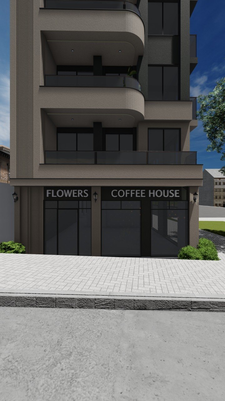 Flowers + Coffee House на первом этаже